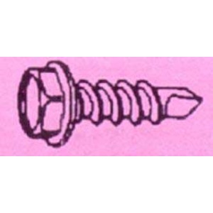 10X1 PAN SELF DRILL SCRW  PKG 100